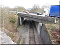 Heads of the Valleys Road bridge in Hirwaun