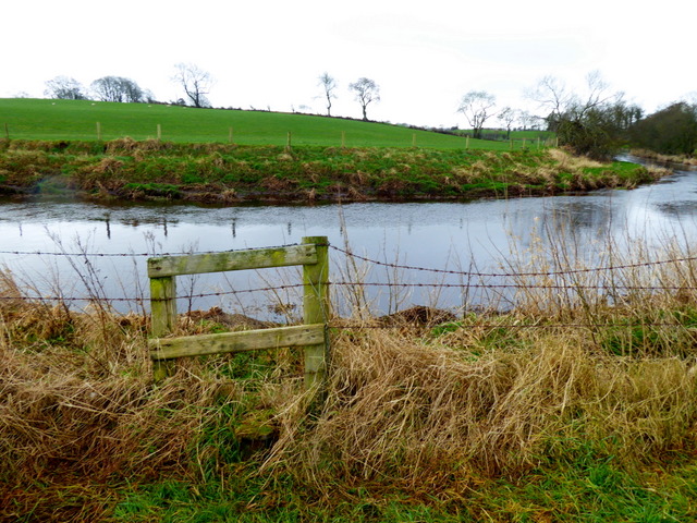 Stile along the Camowen River, Recarson © Kenneth Allen cc-by-sa/2.0 ...