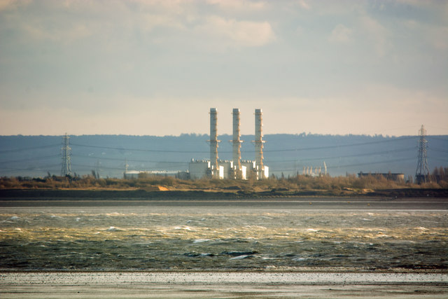 Grain power station on the Isle of Grain © Roger A Smith cc-by-sa/2.0 ...