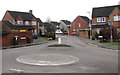 Wharfdale Way mini-roundabout in Hardwicke