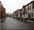 North along Gatefield Street, Crewe