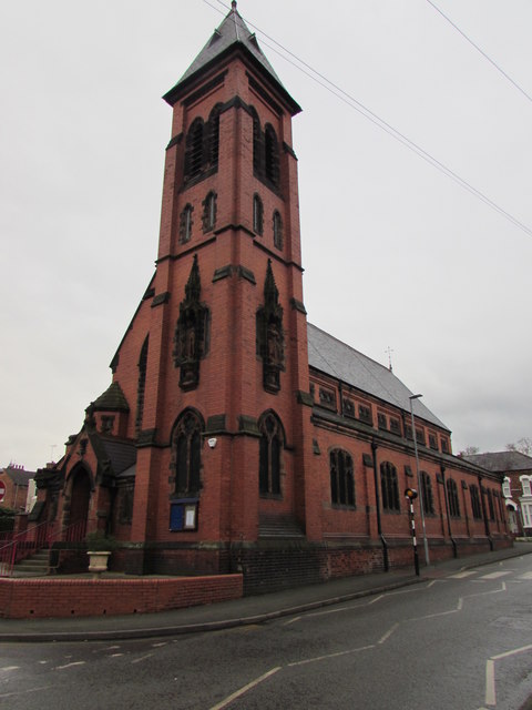 Tower of St Mary's RC Church, Crewe