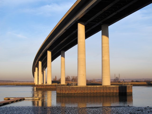 The Sheppey Crossing over The Swale