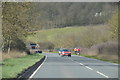 Cyclists on the A44 Evesham Road