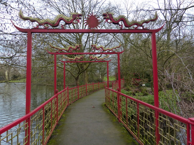 Abbey park in Leicester