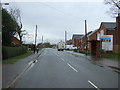 Bus stop and shelter on Huncote Road, Stoney Stanton