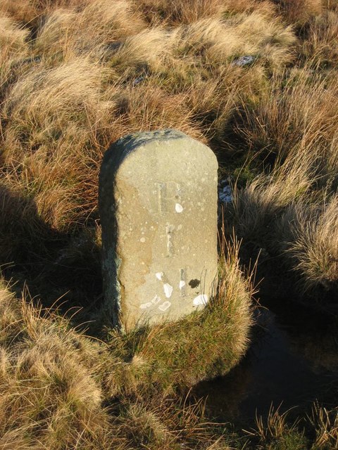 Old Milestone, west of Beldon Shield
