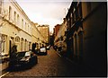 View up Ennismore Gardens Mews