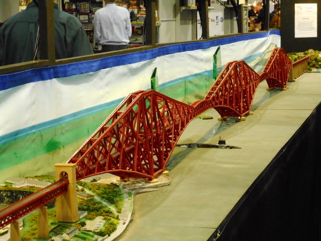 The Forth Bridge In Miniature C Richard Sutcliffe Cc By Sa 2 0 Geograph Britain And Ireland