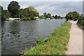 TQ1067 : The River Thames near Walton-on-Thames by Philip Halling