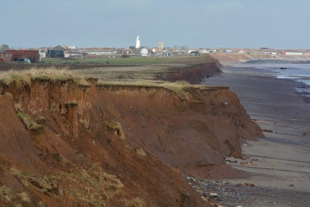 The coast south of Withernsea