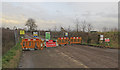 Syston Road eastwards over the Midland Main Line