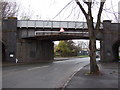 Disused railway bridge over Hinckley Road (A47)