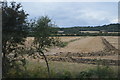 Farmland between railway line and A13