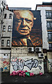 Anthony Burgess street art, Manchester