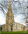 SK6813 : Church of St Luke, Gaddesby by Alan Murray-Rust