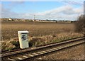 View from a Peterborough-London train - Graffiti in the countryside