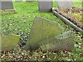 SK6913 : Belvoir Angel headstone, St Luke's churchyard, Gaddesby by Alan Murray-Rust