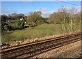 View from a Peterborough-London train - Lower Green Farm