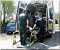 TQ7818 : Ambulance call in Churchland Lane by Patrick Roper