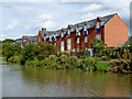 Canalside apartments west of Market Bosworth, Leicestershire