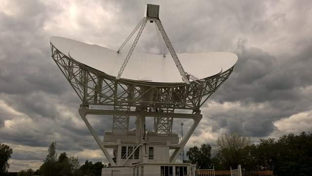 The Mark II telescope at Jodrell Bank Observatory