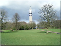 SD8304 : Heaton Park BT tower by Colin Pyle
