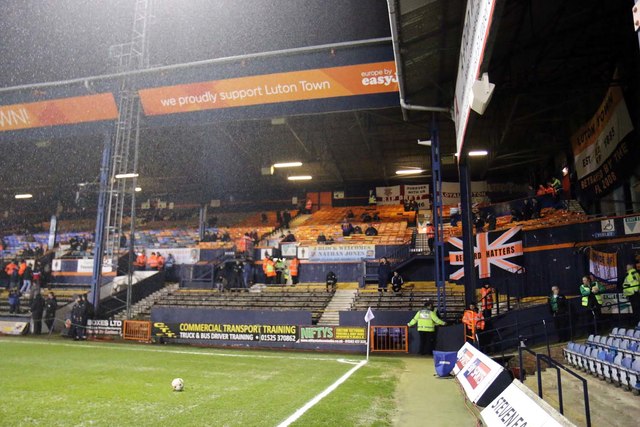 The main stand at Kenilworth Road