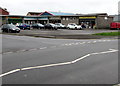 Shops on a North Cornelly corner