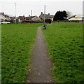 Path towards Heol Las, North Cornelly