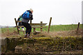 Stile on Coates Lane