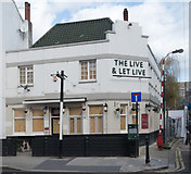 TQ2478 : Former public house, North End Road by Jim Osley