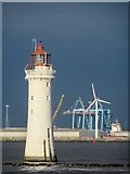 SJ3094 : New Brighton Lighthouse by Phil Child