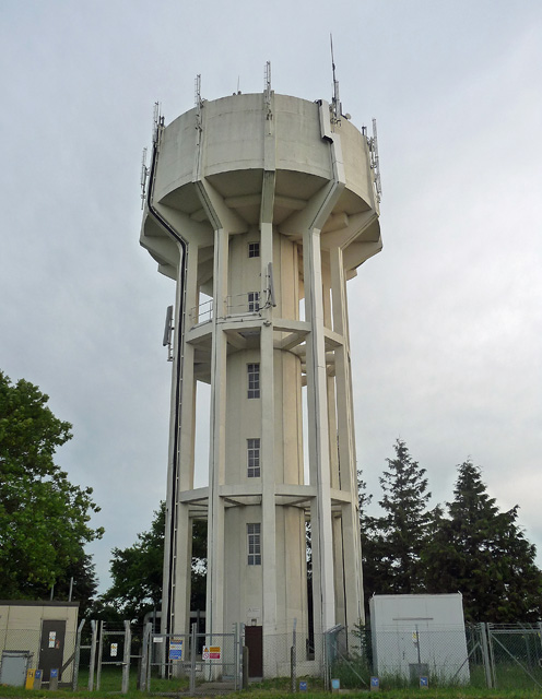 Water tower near Foulsham