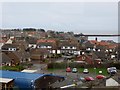 Berwick upon Tweed from a train