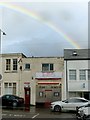 Rainbow over Planet Bong