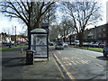 Bus stop and shelter on Holyhead Road, Coventry