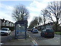 Bus stop and shelter on Holyhead Road, Coventry