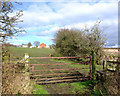 Path to Lower Wood Farm from Standish Lower Ground