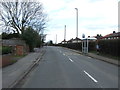 Bus stop and shelter on Bennetts Road South, Keresley