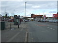 Bus stop and shelter on Holbrook Lane, Holbrooks, Coventry