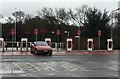 SP0373 : Electric vehicle charging points at Hopwood Park Services by Graham Hogg
