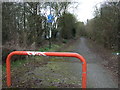 Cycle path off Eastboro Way (A4254)