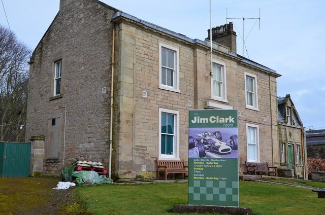 The Jim Clark Room Duns C Jim Barton Cc By Sa 2 0