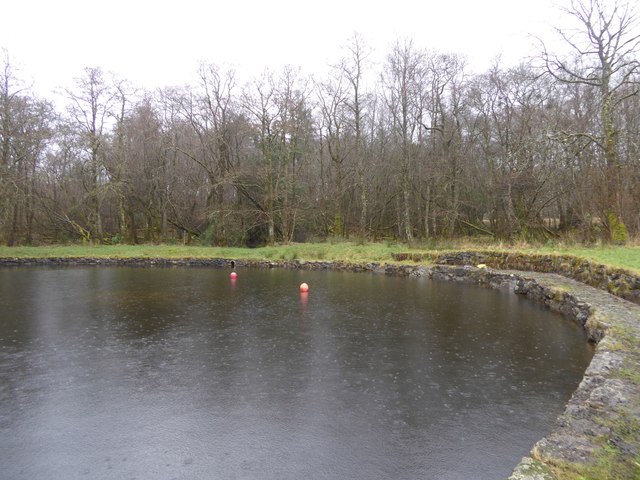 Pool at Heatree Activity Centre, Dartmoor