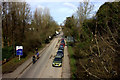 Redbourn High St from the old railway bridge