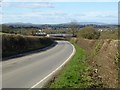 Road descending to Mickleton