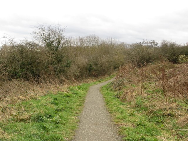 Footpath near Bedlington Bank
