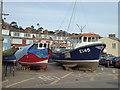 High and dry - Lyme Regis