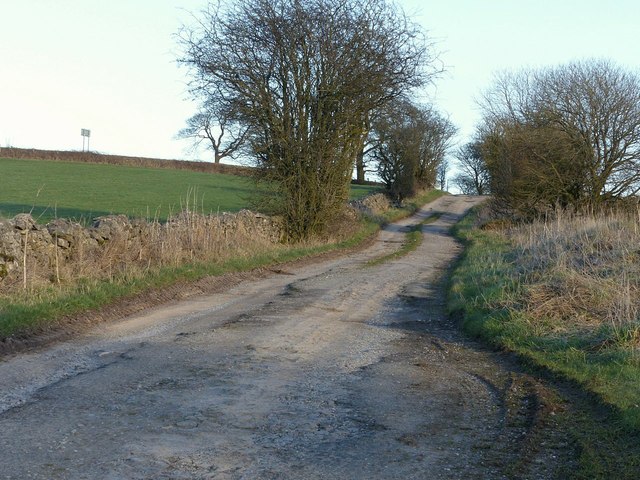 Byway near Calton Moor